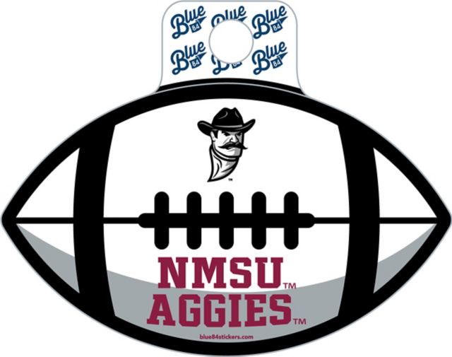 New Mexico State University Fullsize Football Sticker