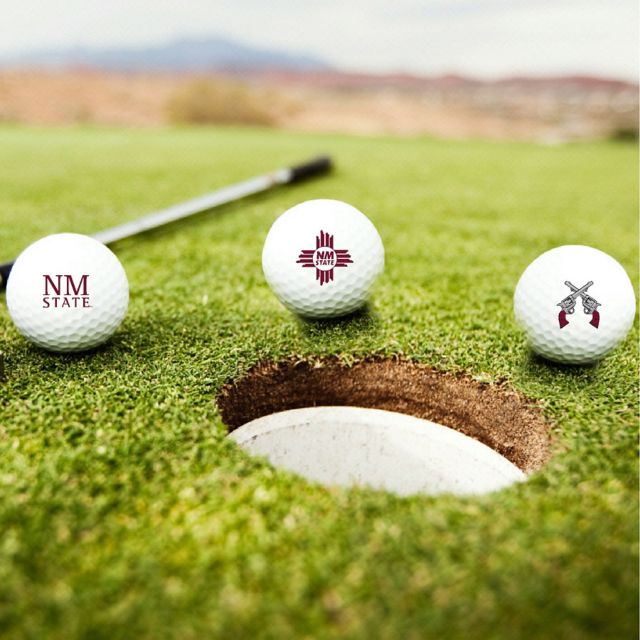 New Mexico State University Aggies Golfball 3-Pack