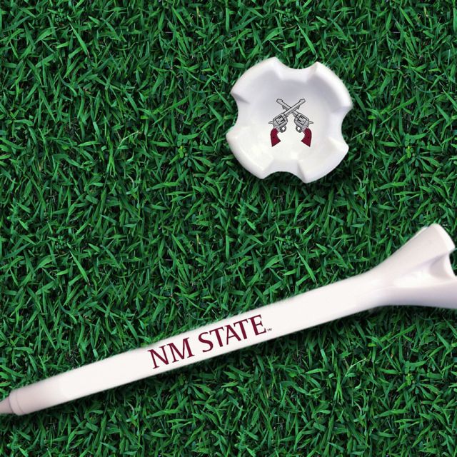 New Mexico State University Golf Tees 10-Pack