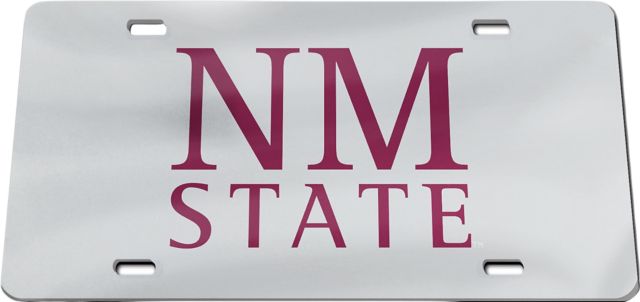 New Mexico State University License Plate