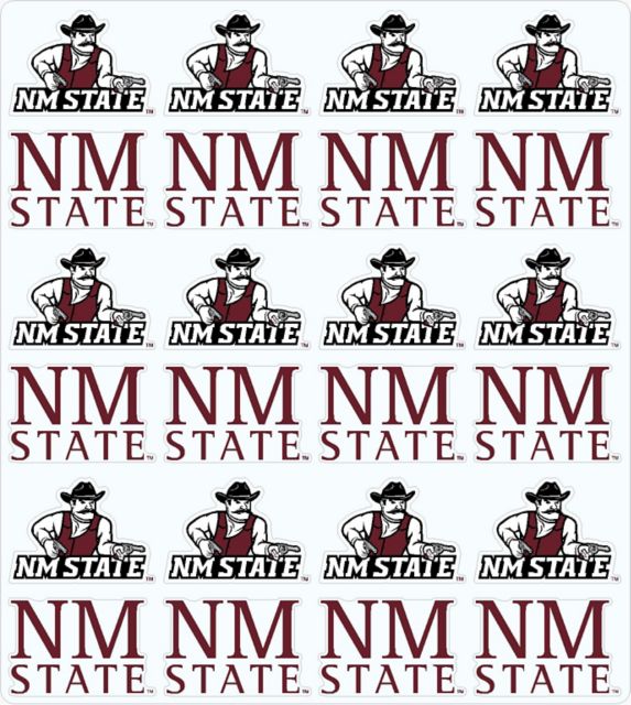 New Mexico State University Sticker Sheet