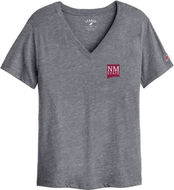 New Mexico State University Women's V-Neck Short Sleeve T-Shirt