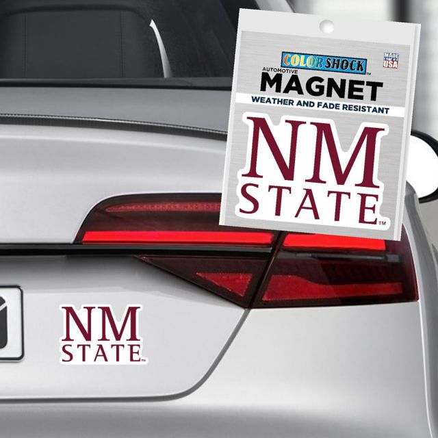 New Mexico State University 4x4 Magnet