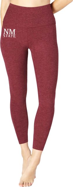 New Mexico State University Beyond Yoga Women's High Waist Midi Leggings