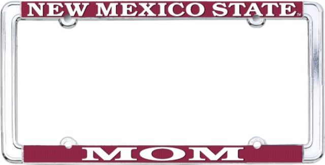 New Mexico State University Mom License Plate Frame