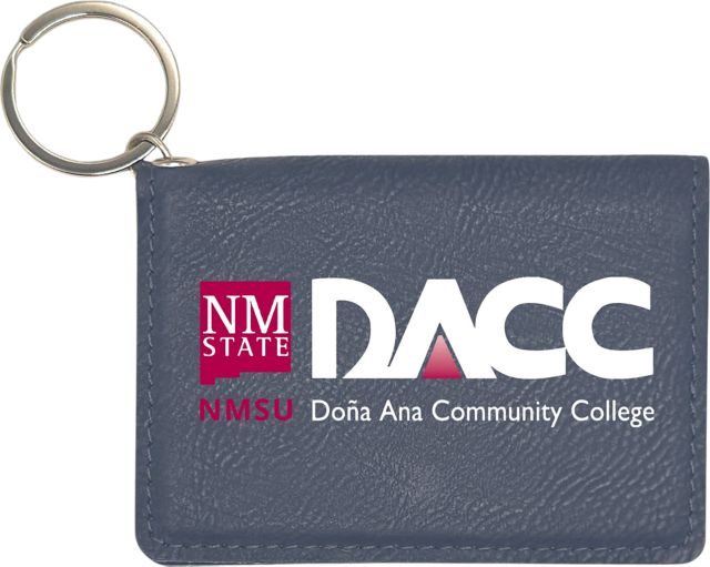 Dona Ana Community College Leather ID Holder