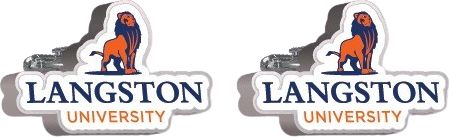 Langston University Custom Cufflinks
