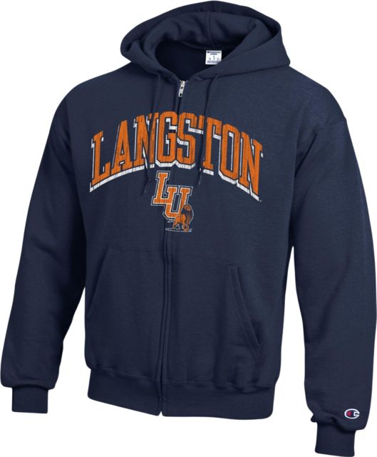 Langston University Full Zip Hooded Sweatshirt