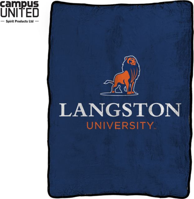 Langston University Silk Touch Throw Blanket