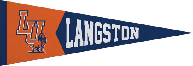 Langston University 5x15 Lions Pennant