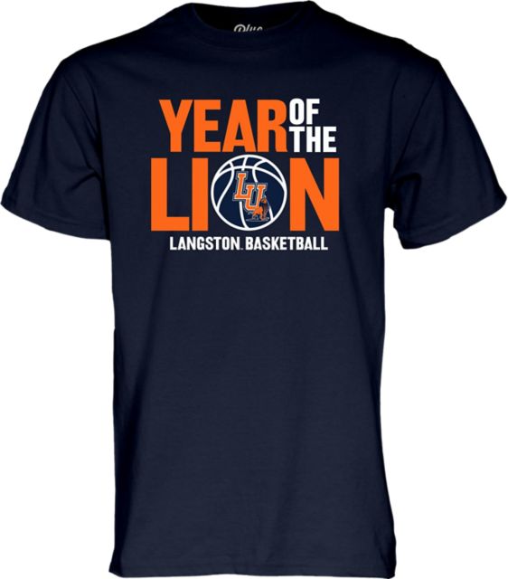 Langston University Shine Time Basketball Short Sleeve T-Shirt