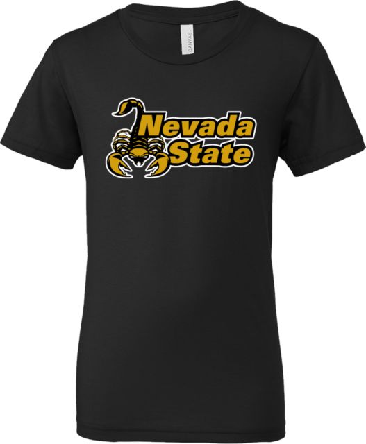 Nevada State Bella + Canvas Youth Jersey T Shirt Nevada State Scorpion - ONLINE ONLY