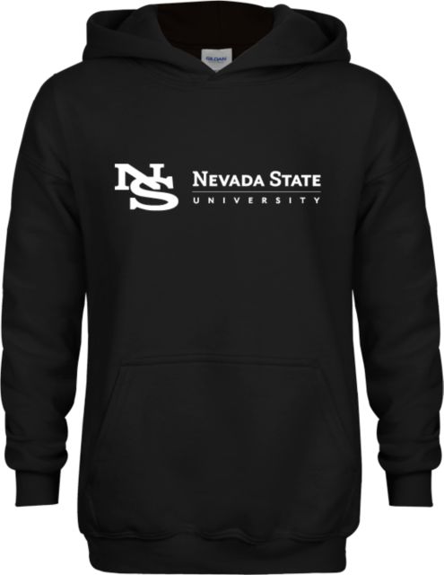 Nevada State Youth Fleece Hoodie NS Institutional Mark - ONLINE ONLY