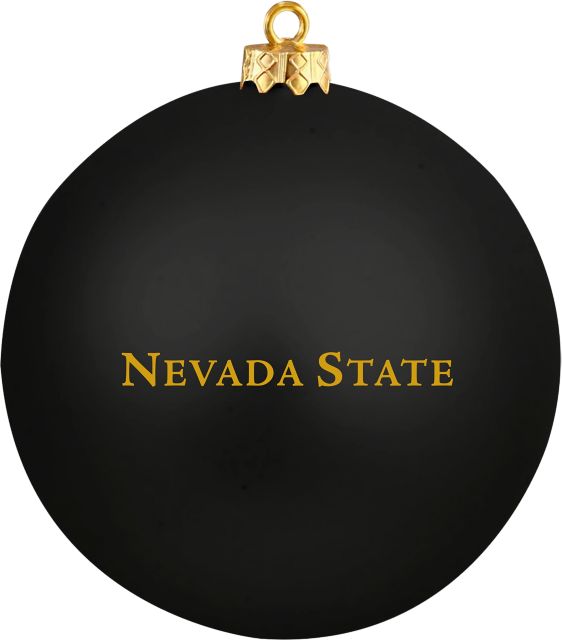 Nevada State College Round Shatterproof Ornament