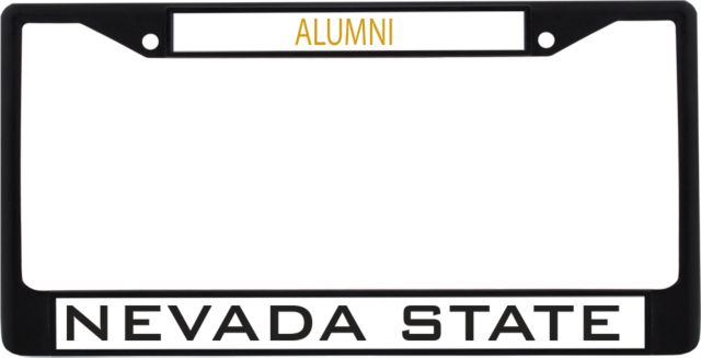 Nevada State Alumni License Plate Frame Nevada St - ONLINE ONLY