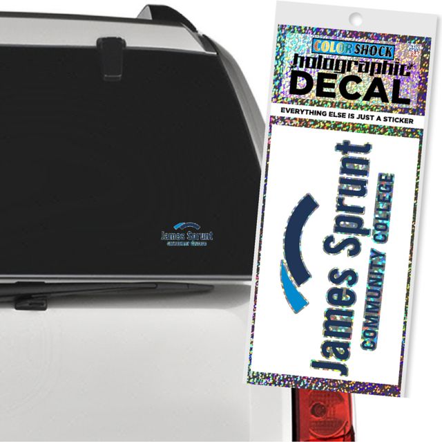 James Sprunt Community College Hologram Decal
