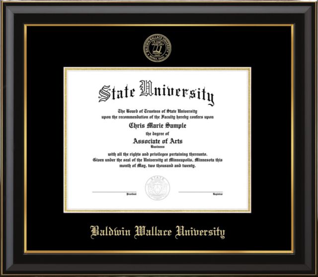 Baldwin Wallace University Classic Diploma Frame