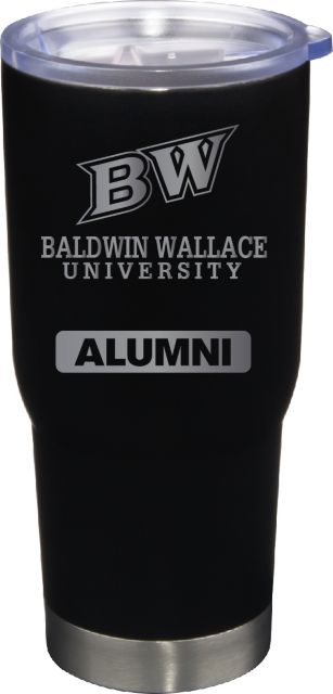 22 oz Matte Black Stainless Steel Tumbler Alumni