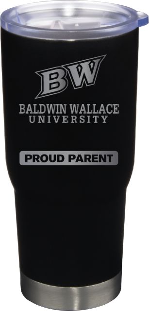22 oz Matte Black Stainless Steel Tumbler Proud Parent