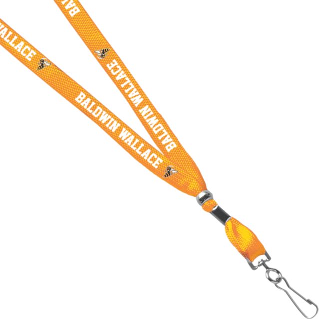 Baldwin Wallace University Yellow Jackets 3/8'' Swivel Hook Lanyard