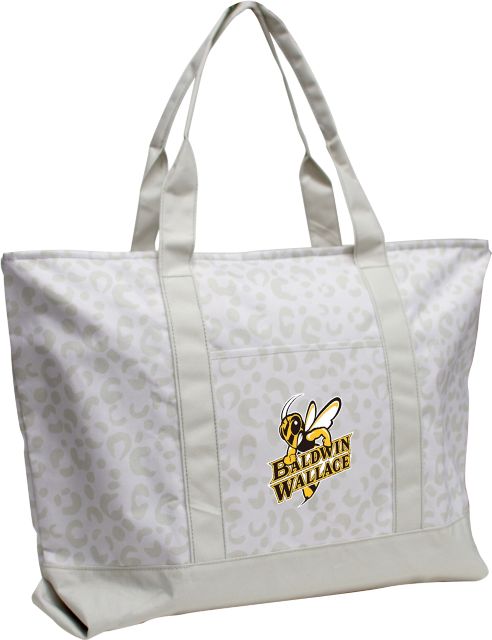 Baldwin Wallace University Leopard Tote
