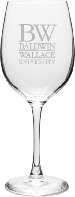 Baldwin Wallace University 16 oz. Wine Glass