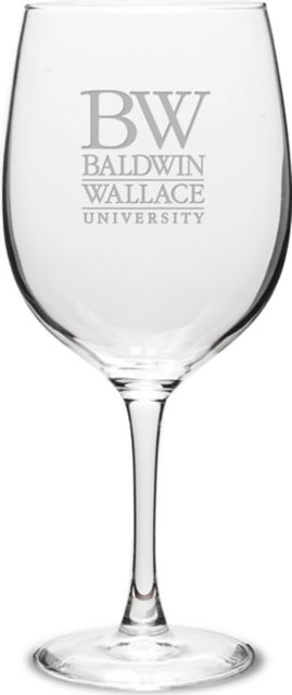 Baldwin Wallace University 19 oz. Wine Glass