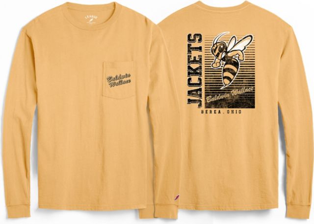 GOLD POCKET LS TEE - Millersville University Store