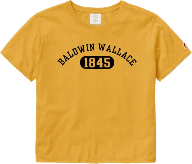 Baldwin Wallace University Women's Crop Short Sleeve T-Shirt