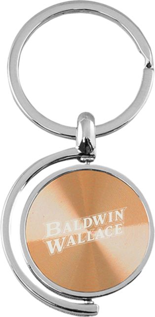 Baldwin Wallace University Spinner Key Tag