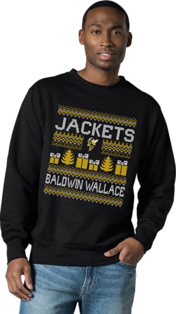 Baldwin Wallace University Yellow Jackets Crewneck Sweatshirt