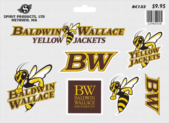 Baldwin Wallace University Sticker Sheet