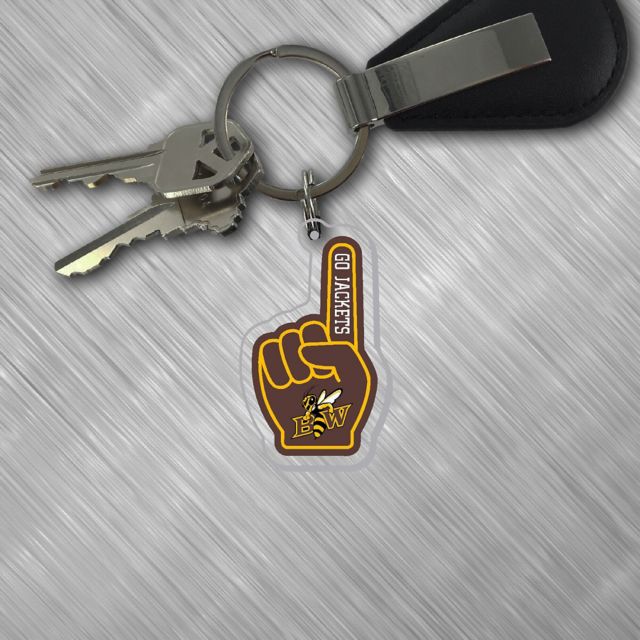 Baldwin Wallace University Mascut Laser Cut Keychain