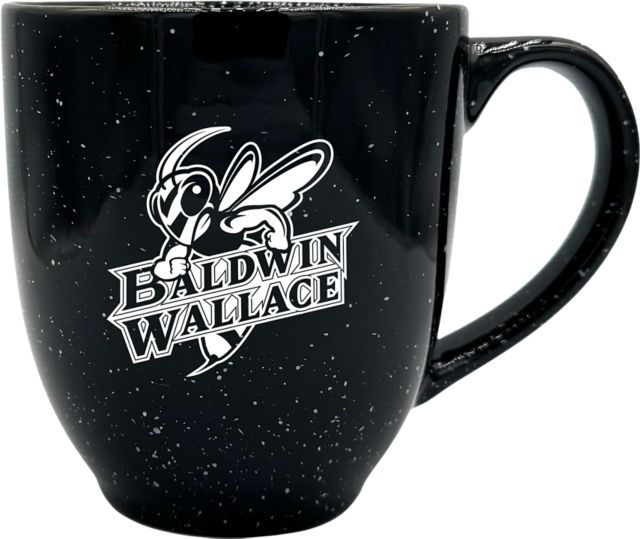 Baldwin Wallace University Yellow Jackets 16 oz. Laser Engraved Bistro Mug