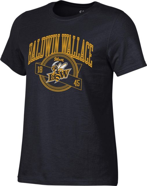 Baldwin Wallace University Yellow Jackets Mom Women's Short Sleeve T-Shirt