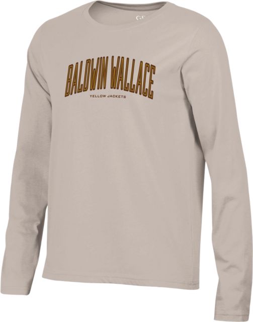 Baldwin Wallace University Women's Yellow Jackets Long Sleeve T-Shirt