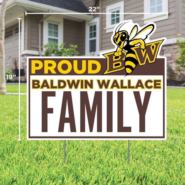 Baldwin Wallace University Lawn Sign