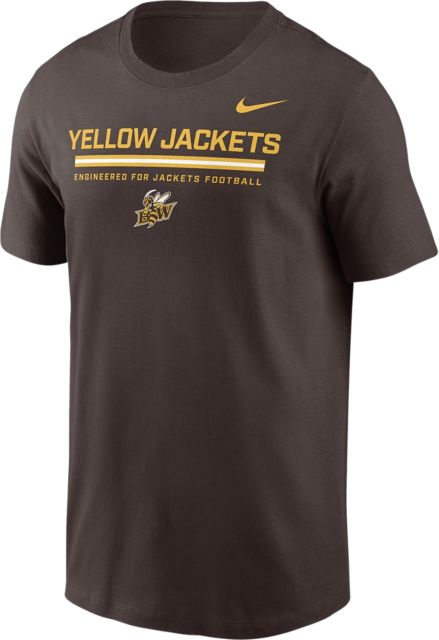 Baldwin Wallace University Yellow Jackets Dri-Fit Legend Football Short Sleeve T-Shirt