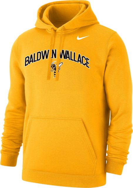 Baldwin Wallace University Yellow Jackets Hooded Pullover Fleece Sweatshirt