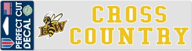 Baldwin Wallace University 3 x 10 Cross Country Decal