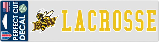 Baldwin Wallace University Lacrosse 3 x 10 Decal