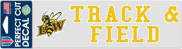 Baldwin Wallace University 3 x 10 Track Decal
