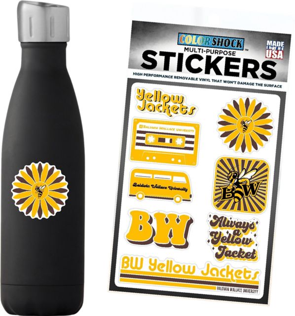 Baldwin Wallace University 7.5'' x 7.5'' Sticker Sheet