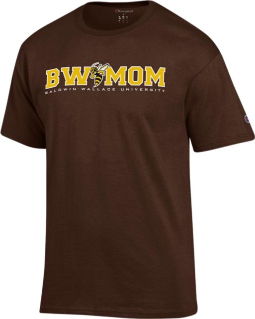 Baldwin Wallace University Yellow Jackets Mom Short Sleeve T-Shirt