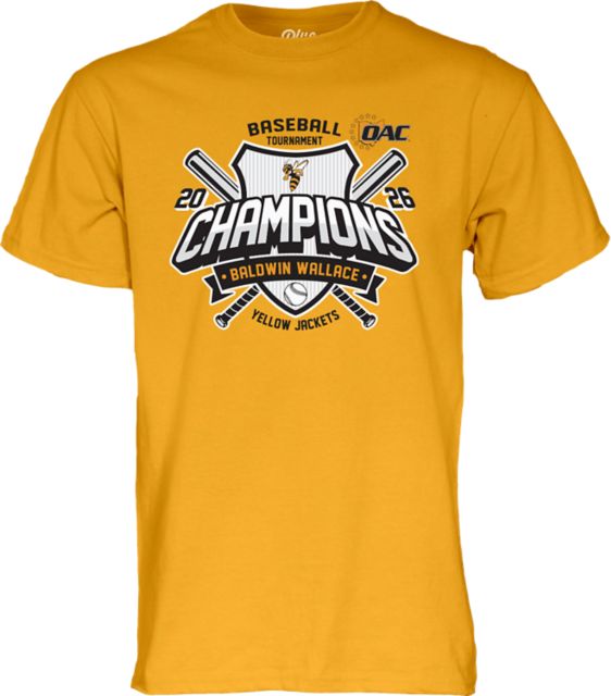 Baldwin Wallace University Baseball 2026 Conference Champions Short Sleeve T-Shirt