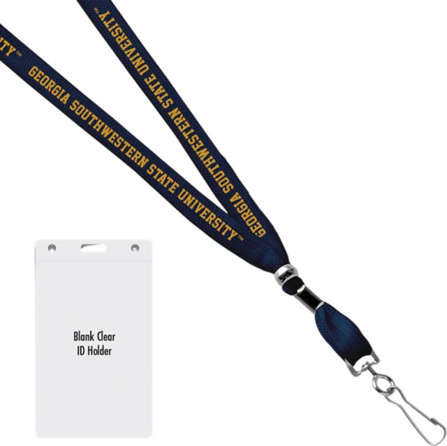 Georgia Southwestern State University Card Dispenser Lanyard