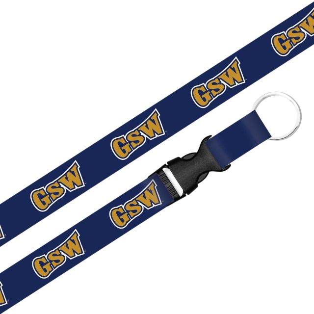 Georgia Southwestern State University Hurricanes Lanyard with Buckle