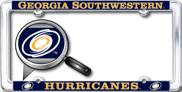 Georgia Southwestern State University Thin Dome License Plate Frame