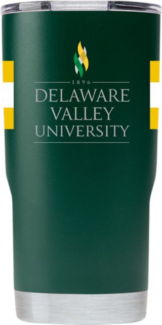 Delaware Valley University 20 oz. Vacuum Insulated Striped Tumbler
