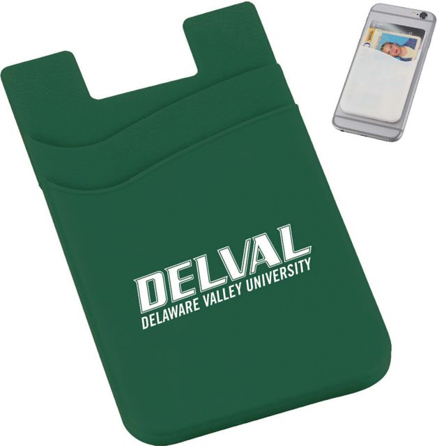 Delaware Valley University Aggies Silicone Card Wallet